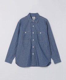 AUTHENTIC: シャンブレー ワーク シャツ