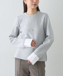 【Drawing Numbers】ダンボールコンビカフスプルオーバー/セットアップ可