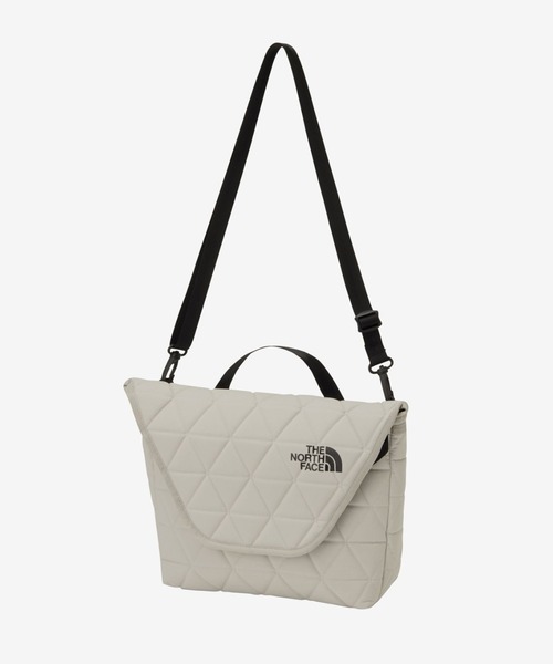 THE NORTH FACE(ザノースフェイス)の「THE NORTH FACE / ザ・ノース・フェイス / Geoface Shoulder ジオフェイスショルダーバッグ(ショルダーバッグ・レディース・アイボリー/ブラック・F)」の2枚目の写真