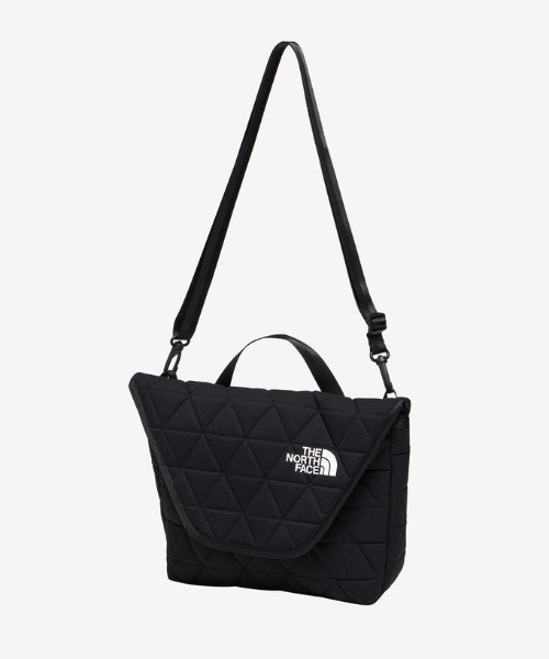 THE NORTH FACE(ザノースフェイス)の「THE NORTH FACE / ザ・ノース・フェイス / Geoface Shoulder ジオフェイスショルダーバッグ(ショルダーバッグ・レディース・アイボリー/ブラック・F)」の1枚目の写真