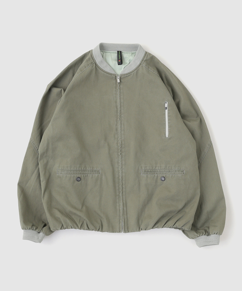 rajabrooke(ラジャブルック)の「rajabrooke / ラジャブルック CHINO BOMBER JKT(その他アウター・メンズ・ライトブルー/カーキ・LARGE)」の1枚目の写真