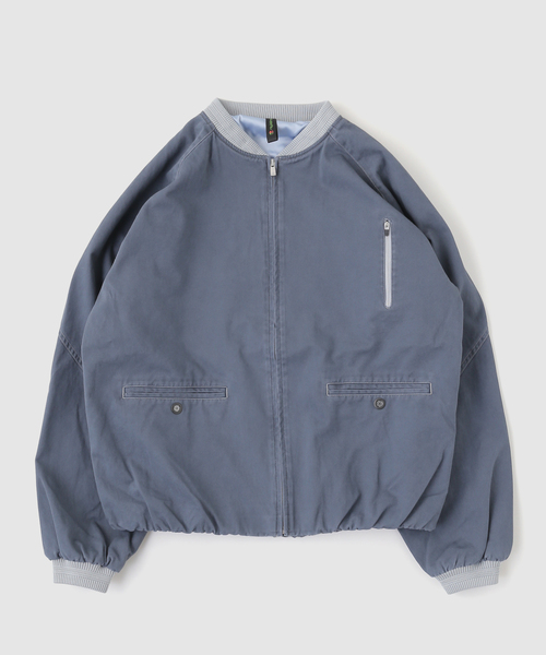 rajabrooke(ラジャブルック)の「rajabrooke / ラジャブルック CHINO BOMBER JKT(その他アウター・メンズ・ライトブルー/カーキ・LARGE)」の2枚目の写真
