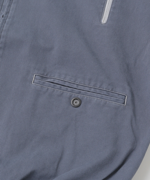 rajabrooke(ラジャブルック)の「rajabrooke / ラジャブルック CHINO BOMBER JKT(その他アウター・メンズ・ライトブルー/カーキ・LARGE)」の6枚目の写真