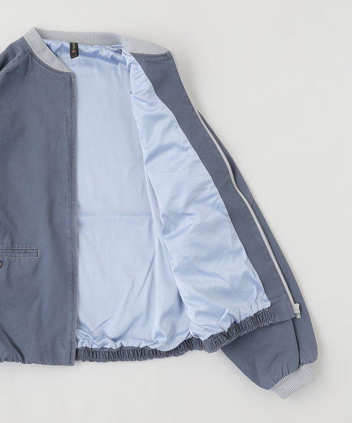 rajabrooke(ラジャブルック)の「rajabrooke / ラジャブルック CHINO BOMBER JKT(その他アウター・メンズ・ライトブルー/カーキ・LARGE)」の7枚目の写真