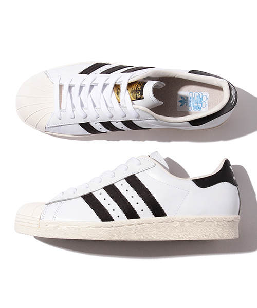 adidas(アディダス)の「adidas / SuperStar(スーパースター)(スニーカー・メンズ・ブラック・26.0cm/25.5cm/27.0cm/27.5cm/26.5cm/28.0cm)」の1枚目の写真