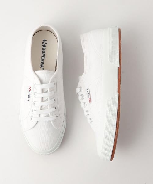 SUPERGA(スペルガ)の「SUPERGA 2750-COTU(スニーカー・レディース・ブラック/ホワイト・38/35/36/37)」の2枚目の写真