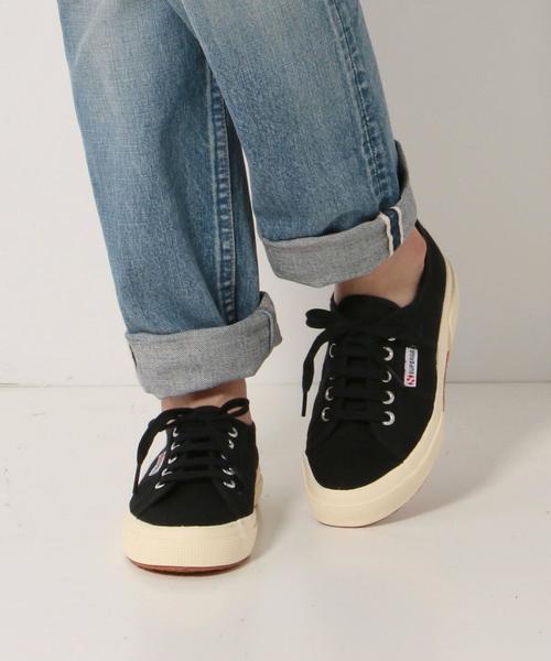SUPERGA(スペルガ)の「SUPERGA 2750-COTU(スニーカー・レディース・ブラック/ホワイト・38/35/36/37)」の5枚目の写真