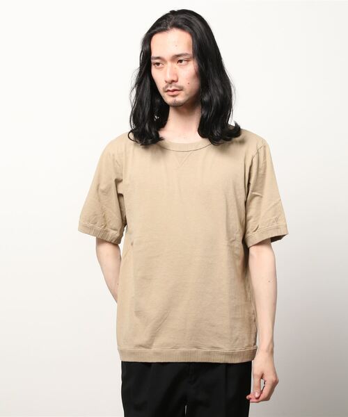 Jackman(ジャックマン)の「USA Cotton Rib T-Shirt(Tシャツ/カットソー・メンズ・カーキ/ネイビー/ホワイト/ブルー/ブラック/アイボリー/レッド/グリーン/ブラウン/ストーン/ダークグリーン/サックスブルー/ターメリック/ダークインディゴブルー/マルーン/チェリーレッド/マスタード/モスグリーン/ダークグレー/キャメル/キナリ/レッド系その他/シルバーグレー/ダークブルー/オレンジ/グレイッシュブルー/マルチ/ダークネイビー/ローズ/ダークパープル/スカイブルー/サンドグレー/ブルー系その他/ライトブルー/ベージュ/スモークグレー/グリーン系その他2・SMALL/MEDIUM/LARGE/X-LARGE)」の11枚目の写真