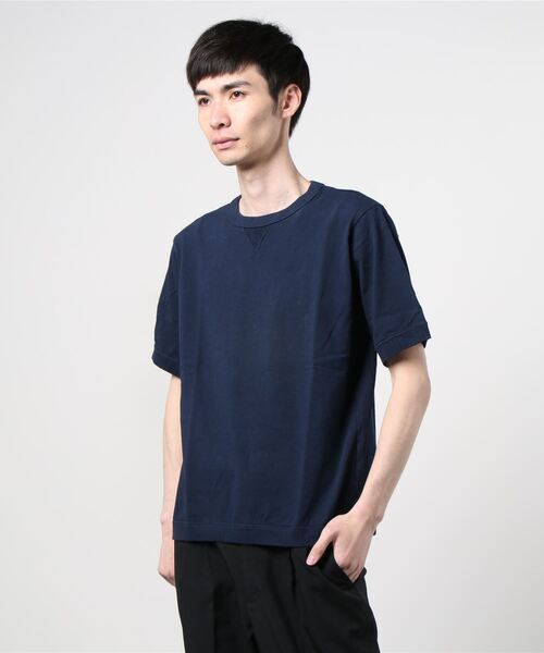 Jackman(ジャックマン)の「USA Cotton Rib T-Shirt(Tシャツ/カットソー・メンズ・カーキ/ネイビー/ホワイト/ブルー/ブラック/アイボリー/レッド/グリーン/ブラウン/ストーン/ダークグリーン/サックスブルー/ターメリック/ダークインディゴブルー/マルーン/チェリーレッド/マスタード/モスグリーン/ダークグレー/キャメル/キナリ/レッド系その他/シルバーグレー/ダークブルー/オレンジ/グレイッシュブルー/マルチ/ダークネイビー/ローズ/ダークパープル/スカイブルー/サンドグレー/ブルー系その他/ライトブルー/ベージュ/スモークグレー/グリーン系その他2・SMALL/MEDIUM/LARGE/X-LARGE)」の19枚目の写真
