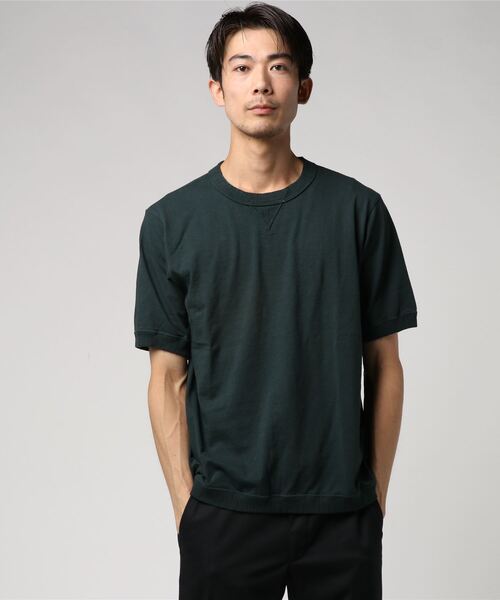Jackman(ジャックマン)の「USA Cotton Rib T-Shirt(Tシャツ/カットソー・メンズ・カーキ/ネイビー/ホワイト/ブルー/ブラック/アイボリー/レッド/グリーン/ブラウン/ストーン/ダークグリーン/サックスブルー/ターメリック/ダークインディゴブルー/マルーン/チェリーレッド/マスタード/モスグリーン/ダークグレー/キャメル/キナリ/レッド系その他/シルバーグレー/ダークブルー/オレンジ/グレイッシュブルー/マルチ/ダークネイビー/ローズ/ダークパープル/スカイブルー/サンドグレー/ブルー系その他/ライトブルー/ベージュ/スモークグレー/グリーン系その他2・SMALL/MEDIUM/LARGE/X-LARGE)」の15枚目の写真