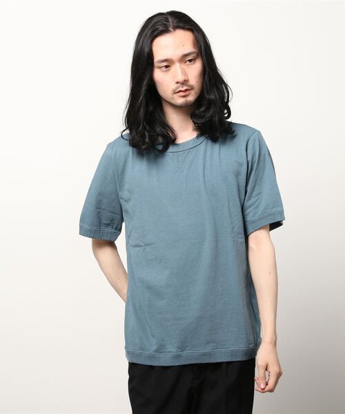 Jackman(ジャックマン)の「USA Cotton Rib T-Shirt(Tシャツ/カットソー・メンズ・カーキ/ネイビー/ホワイト/ブルー/ブラック/アイボリー/レッド/グリーン/ブラウン/ストーン/ダークグリーン/サックスブルー/ターメリック/ダークインディゴブルー/マルーン/チェリーレッド/マスタード/モスグリーン/ダークグレー/キャメル/キナリ/レッド系その他/シルバーグレー/ダークブルー/オレンジ/グレイッシュブルー/マルチ/ダークネイビー/ローズ/ダークパープル/スカイブルー/サンドグレー/ブルー系その他/ライトブルー/ベージュ/スモークグレー/グリーン系その他2・SMALL/MEDIUM/LARGE/X-LARGE)」の17枚目の写真