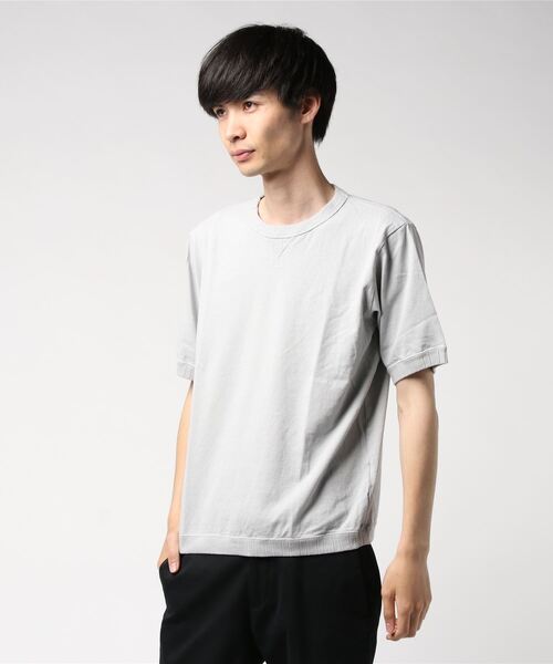 Jackman(ジャックマン)の「USA Cotton Rib T-Shirt(Tシャツ/カットソー・メンズ・カーキ/ネイビー/ホワイト/ブルー/ブラック/アイボリー/レッド/グリーン/ブラウン/ストーン/ダークグリーン/サックスブルー/ターメリック/ダークインディゴブルー/マルーン/チェリーレッド/マスタード/モスグリーン/ダークグレー/キャメル/キナリ/レッド系その他/シルバーグレー/ダークブルー/オレンジ/グレイッシュブルー/マルチ/ダークネイビー/ローズ/ダークパープル/スカイブルー/サンドグレー/ブルー系その他/ライトブルー/ベージュ/スモークグレー/グリーン系その他2・SMALL/MEDIUM/LARGE/X-LARGE)」の7枚目の写真