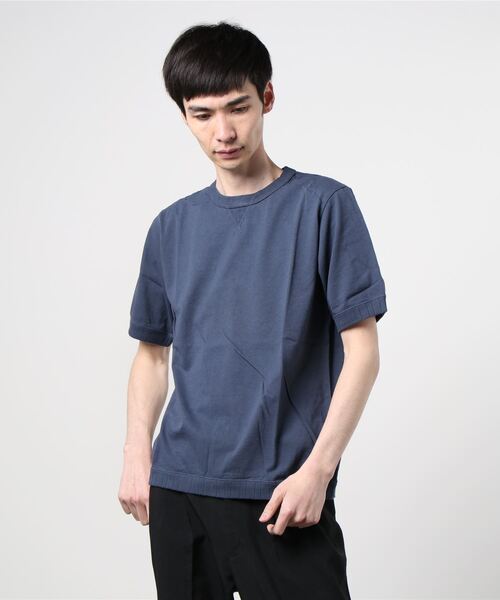 Jackman(ジャックマン)の「USA Cotton Rib T-Shirt(Tシャツ/カットソー・メンズ・カーキ/ネイビー/ホワイト/ブルー/ブラック/アイボリー/レッド/グリーン/ブラウン/ストーン/ダークグリーン/サックスブルー/ターメリック/ダークインディゴブルー/マルーン/チェリーレッド/マスタード/モスグリーン/ダークグレー/キャメル/キナリ/レッド系その他/シルバーグレー/ダークブルー/オレンジ/グレイッシュブルー/マルチ/ダークネイビー/ローズ/ダークパープル/スカイブルー/サンドグレー/ブルー系その他/ライトブルー/ベージュ/スモークグレー/グリーン系その他2・SMALL/MEDIUM/LARGE/X-LARGE)」の22枚目の写真