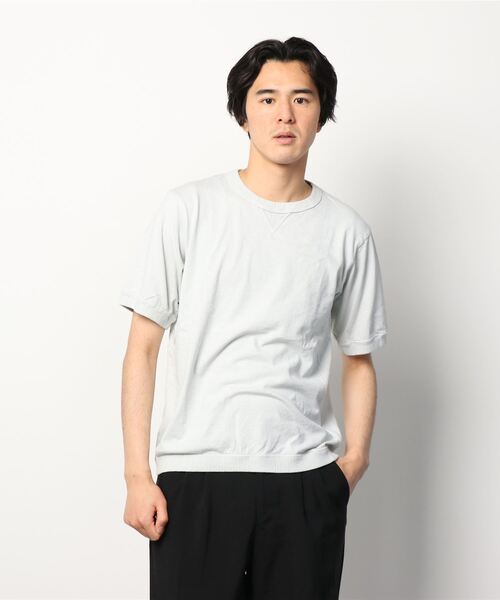 Jackman(ジャックマン)の「USA Cotton Rib T-Shirt(Tシャツ/カットソー・メンズ・カーキ/ネイビー/ホワイト/ブルー/ブラック/アイボリー/レッド/グリーン/ブラウン/ストーン/ダークグリーン/サックスブルー/ターメリック/ダークインディゴブルー/マルーン/チェリーレッド/マスタード/モスグリーン/ダークグレー/キャメル/キナリ/レッド系その他/シルバーグレー/ダークブルー/オレンジ/グレイッシュブルー/マルチ/ダークネイビー/ローズ/ダークパープル/スカイブルー/サンドグレー/ブルー系その他/ライトブルー/ベージュ/スモークグレー/グリーン系その他2・SMALL/MEDIUM/LARGE/X-LARGE)」の18枚目の写真