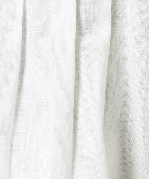 LIMITLESS LUXURY（リミットレスラグジュアリー）の「コットンスカラップ ショートパンツ◆（その他パンツ・レディース・ネイビー/ブラック/ホワイト・FREE）」の15枚目の写真