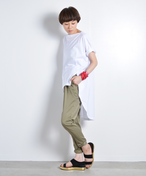 Luca ルカ の Lc Lll バックロングtシャツ Tシャツ カットソー Wear