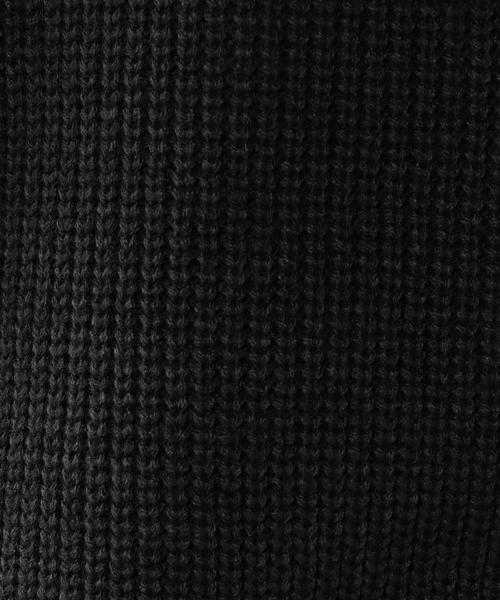 coen（コーエン）の「切り替え畦クルーネックニット（ニット/セーター・メンズ・オフホワイト/ブラック/ダークブラウン/ワインレッド・X-LARGE/LARGE/SMALL/MEDIUM）」の10枚目の写真