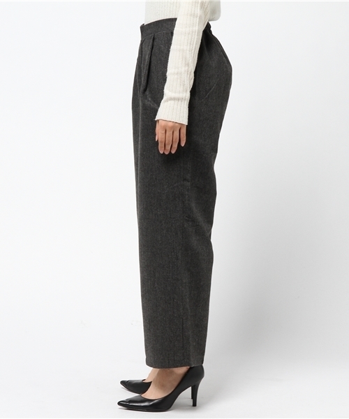 SpRay（スプレイ）の「ツイードワイドパンツ（その他パンツ・レディース・ブラウン/グレー/チャコールグレー・FREE）」の5枚目の写真