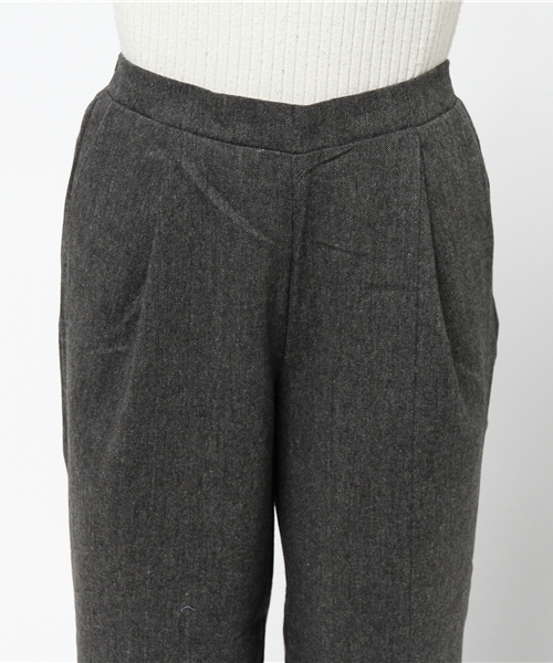SpRay（スプレイ）の「ツイードワイドパンツ（その他パンツ・レディース・ブラウン/グレー/チャコールグレー・FREE）」の7枚目の写真