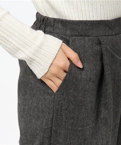 SpRay（スプレイ）の「ツイードワイドパンツ（その他パンツ・レディース・ブラウン/グレー/チャコールグレー・FREE）」の9枚目の写真