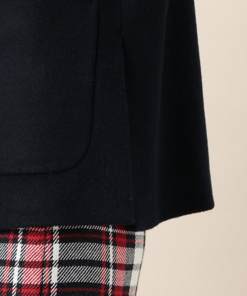 BEAUTY&YOUTH UNITED ARROWS（ビューティーアンドユースユナイテッドアローズ）の「BY フードショートコート◆（その他アウター・レディース・ベージュ/ネイビー・MEDIUM/SMALL）」の12枚目の写真