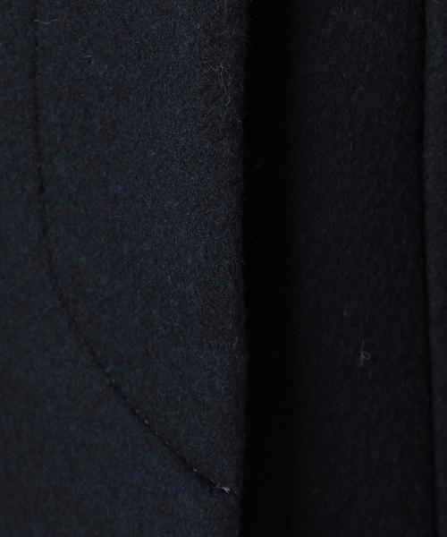 BEAUTY&YOUTH UNITED ARROWS（ビューティーアンドユースユナイテッドアローズ）の「BY フードショートコート◆（その他アウター・レディース・ベージュ/ネイビー・MEDIUM/SMALL）」の3枚目の写真