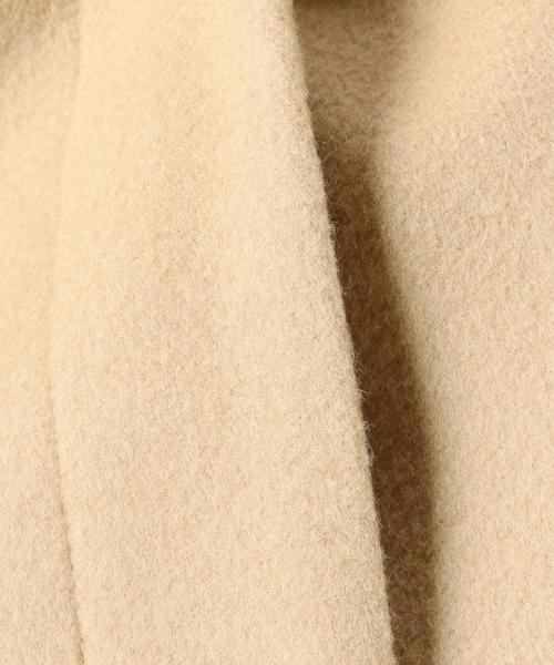 BEAUTY&YOUTH UNITED ARROWS（ビューティーアンドユースユナイテッドアローズ）の「BY フードショートコート◆（その他アウター・レディース・ベージュ/ネイビー・MEDIUM/SMALL）」の7枚目の写真