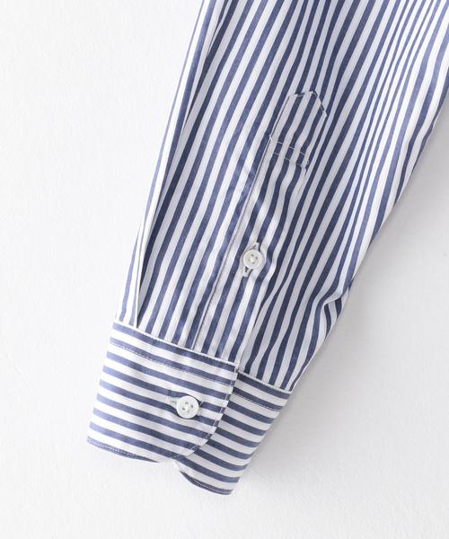 STILL BY HAND（スティルバイハンド）の「＜STILL BY HAND＞ 11 BRD NO/COLLOR/ｼｬﾂ（シャツ/ブラウス・メンズ・ロイヤルブルー/ネイビー・46/48）」の9枚目の写真