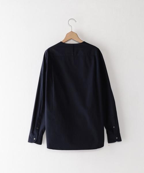 STILL BY HAND（スティルバイハンド）の「＜STILL BY HAND＞ 11 BRD NO/COLLOR/ｼｬﾂ（シャツ/ブラウス・メンズ・ロイヤルブルー/ネイビー・46/48）」の12枚目の写真