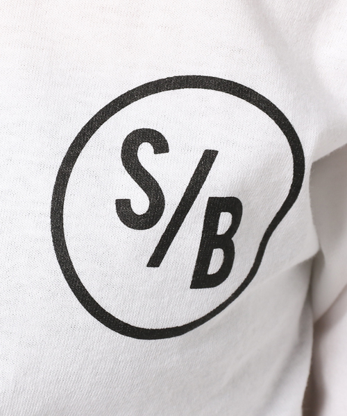 SURF/BRAND（サーフブランド）の「SURF/BRAND サーフブランド × champion/チャンピオン BACKプリント 長袖 Tシャツ（Tシャツ/カットソー・メンズ・ブラック/ホワイト・L/M/S）」の10枚目の写真