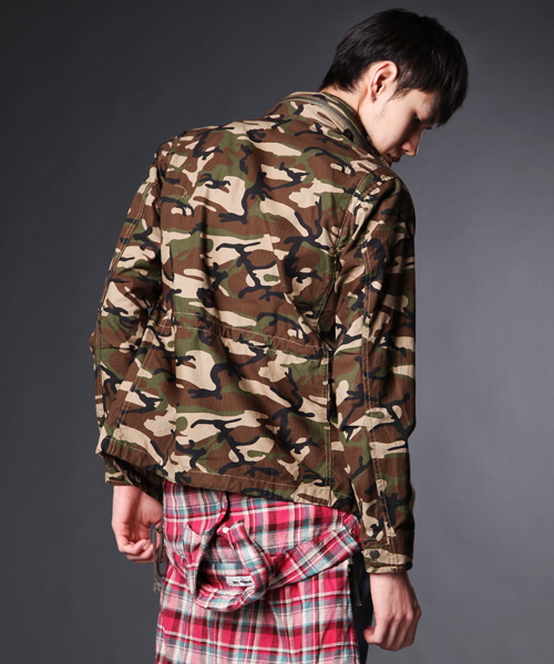 MONKEY TIME（モンキータイム）の「MT リップ/カモ M65 ∴（ミリタリージャケット・メンズ・その他1・SMALL/MEDIUM/LARGE）」の3枚目の写真
