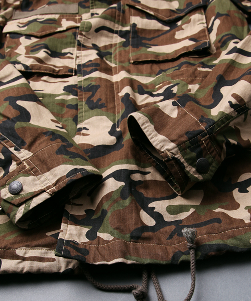 MONKEY TIME（モンキータイム）の「MT リップ/カモ M65 ∴（ミリタリージャケット・メンズ・その他1・SMALL/MEDIUM/LARGE）」の6枚目の写真