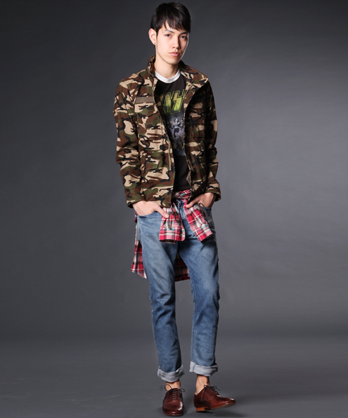 MONKEY TIME（モンキータイム）の「MT リップ/カモ M65 ∴（ミリタリージャケット・メンズ・その他1・SMALL/MEDIUM/LARGE）」の9枚目の写真