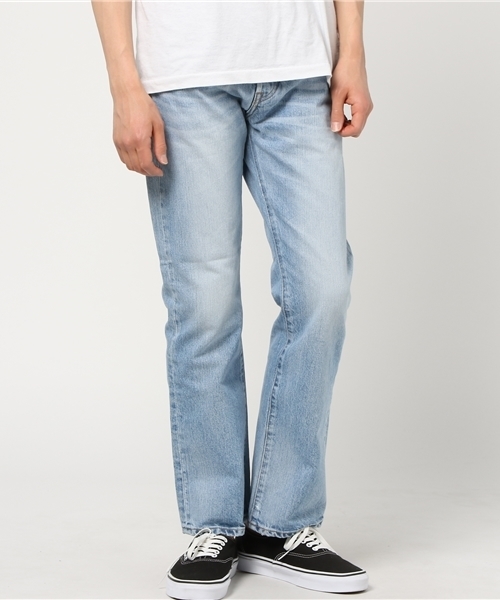RED CARD TOKYO(レッドカード)の「RED CARD TOKYO /“LIAM”ヴィンテージ加工デニムパンツ(デニムパンツ・メンズ・ライトブルー・30/32/29/28/31)」の12枚目の写真
