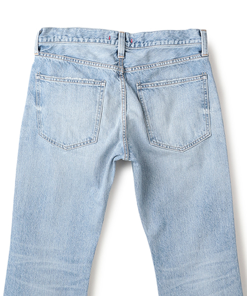 RED CARD TOKYO(レッドカード)の「RED CARD TOKYO /“LIAM”ヴィンテージ加工デニムパンツ(デニムパンツ・メンズ・ライトブルー・30/32/29/28/31)」の15枚目の写真