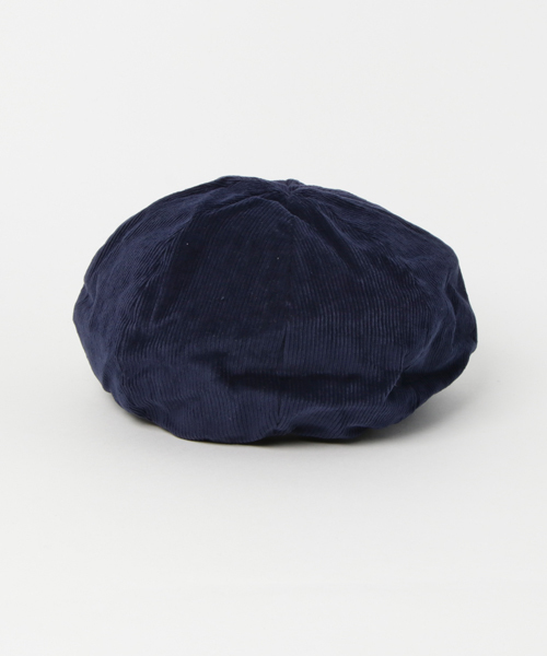 GRIN BUDDY（グリンバディ）の「【GRIN BUDDY(グリンバディ）】キッズ用コーデュロイベレー帽/Kids COD Beret（ハンチング/ベレー帽・キッズ・ベージュ/ネイビー/マスタード・54㎝）」の7枚目の写真