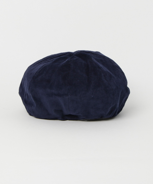 GRIN BUDDY（グリンバディ）の「【GRIN BUDDY(グリンバディ）】キッズ用コーデュロイベレー帽/Kids COD Beret（ハンチング/ベレー帽・キッズ・ベージュ/ネイビー/マスタード・54㎝）」の4枚目の写真