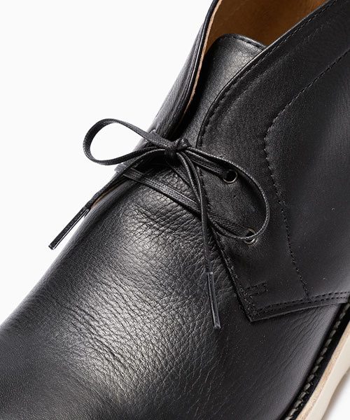 MR.OLIVE（ミスターオリーブ）の「WATER PROOF SHIRINK LEATHER / WHITE VIBRAM CHUKKA BOOTS（ブーツ・メンズ・ブラウン/ブラック/ダークネイビー・MEDIUM/LARGE/SMALL）」の13枚目の写真