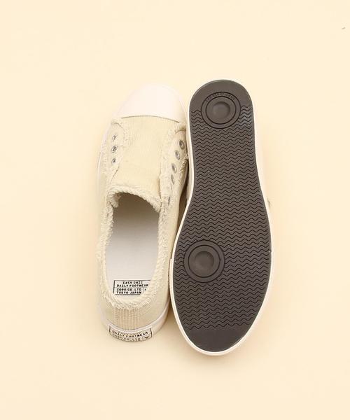 coen(コーエン)の「コーデュロイスリッポン(スニーカー)(スリッポン・レディース・オフホワイト/グレー/ライトピンク・SMALL/LARGE/X-LARGE/MEDIUM)」の20枚目の写真