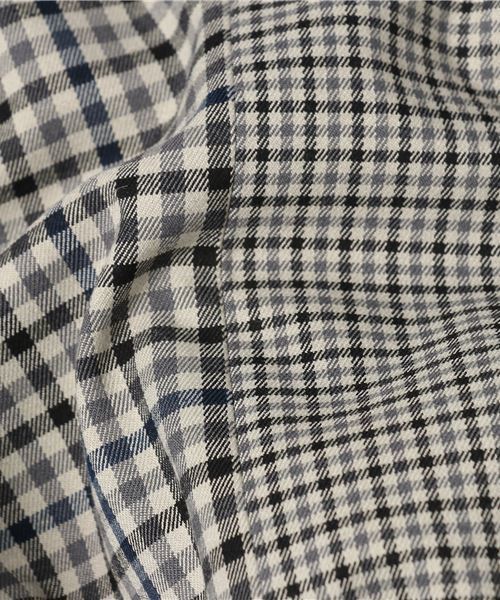 SLY(スライ)の「GUNCLUB CHECK FRONT SLIT SK(スカート・レディース・キャメル/グレー/ブラウン・2/1)」の14枚目の写真