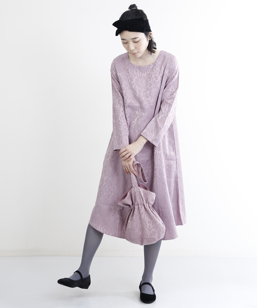 merlot plus(メルロープリュス)の「フラワージャガードバッグ1306(ショルダーバッグ・レディース・ブラック/ネイビー/ピンク・FREE)」の11枚目の写真