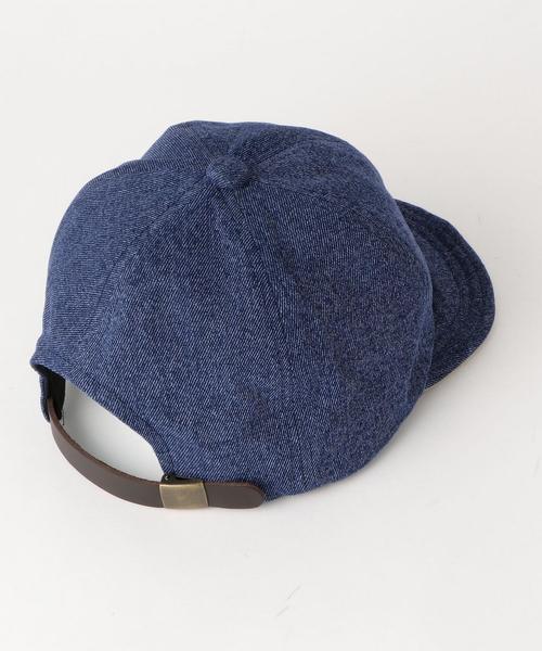 green label relaxing（グリーンレーベルリラクシング）の「SC GLR SKATE UP デニム キャップ ◆（キャップ・メンズ・ライトブルー/ブラック/ロイヤルブルー・FREE）」の13枚目の写真