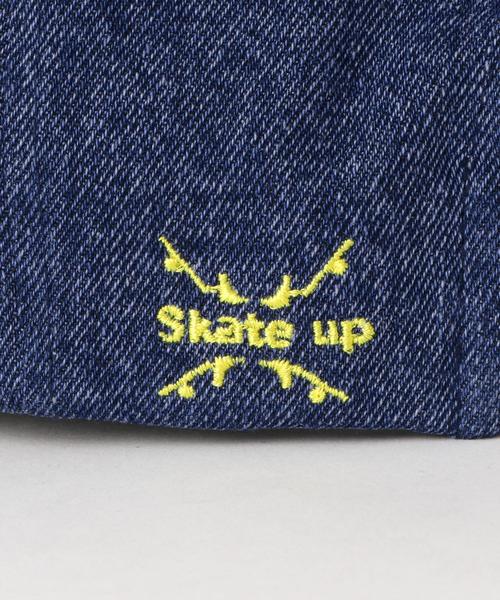 green label relaxing（グリーンレーベルリラクシング）の「SC GLR SKATE UP デニム キャップ ◆（キャップ・メンズ・ライトブルー/ブラック/ロイヤルブルー・FREE）」の12枚目の写真