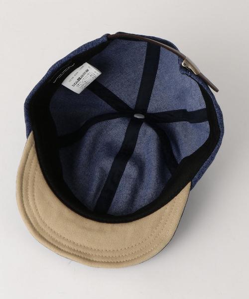 green label relaxing（グリーンレーベルリラクシング）の「SC GLR SKATE UP デニム キャップ ◆（キャップ・メンズ・ライトブルー/ブラック/ロイヤルブルー・FREE）」の8枚目の写真