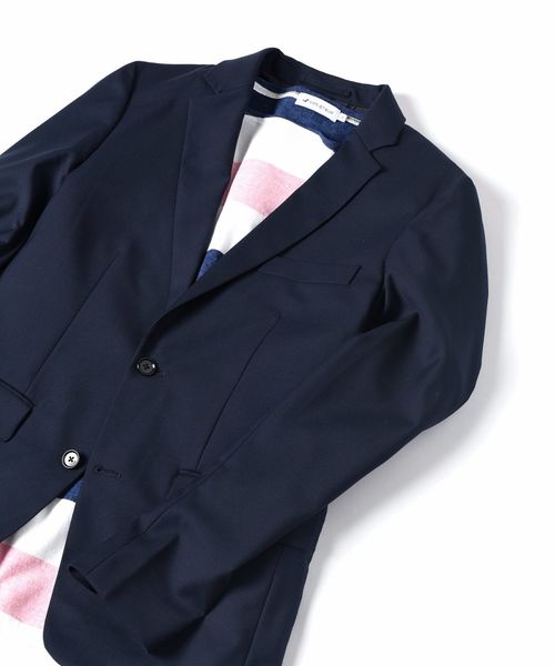 SHIPS JET BLUE（シップスジェットブルー）の「SHIPS JET BLUE: T/R 2B テーラードジャケット（テーラードジャケット・メンズ・ベージュ/ネイビー/グレー・SMALL/MEDIUM/LARGE/X-SMALL）」の3枚目の写真