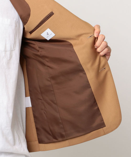 SHIPS JET BLUE（シップスジェットブルー）の「SHIPS JET BLUE: T/R 2B テーラードジャケット（テーラードジャケット・メンズ・ベージュ/ネイビー/グレー・SMALL/MEDIUM/LARGE/X-SMALL）」の14枚目の写真