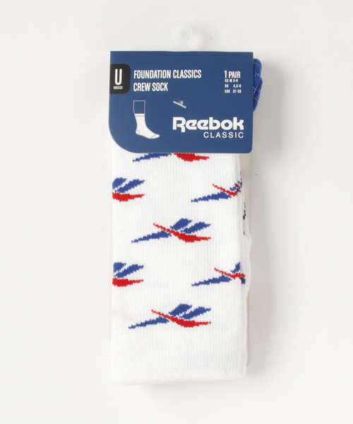 Reebok（リーボック）の「クルーソックス [CL CREW SOCK]（ソックス/靴下・メンズ・ブラック/ホワイト・22.0～24.0cm/24.0～26.0cm/26-28cm）」の5枚目の写真