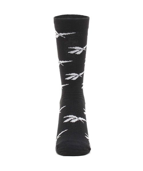 Reebok（リーボック）の「クルーソックス [CL CREW SOCK]（ソックス/靴下・メンズ・ブラック/ホワイト・22.0～24.0cm/24.0～26.0cm/26-28cm）」の4枚目の写真