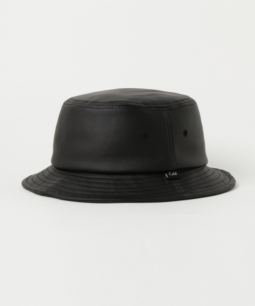 ANCHOR（アンカー）の「CELEB　PUレザーバケットHAT（ハット・メンズ・ホワイト/ブラック・FREE）」の7枚目の写真
