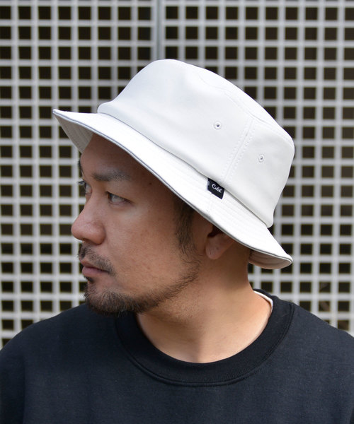 ANCHOR（アンカー）の「CELEB　PUレザーバケットHAT（ハット・メンズ・ホワイト/ブラック・FREE）」の5枚目の写真